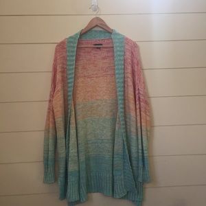 Ombré cardigan